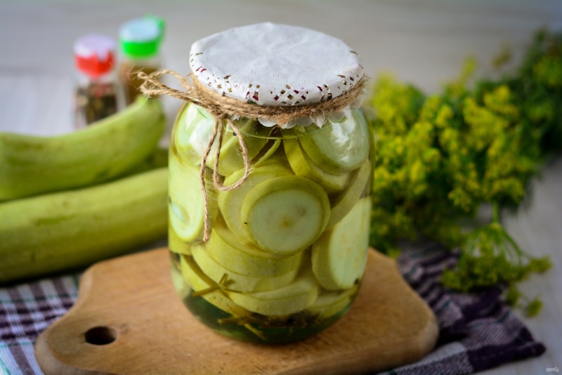 Кабачки с хрустом: правила консервации