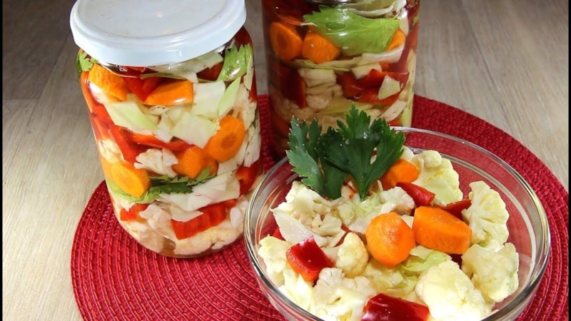 Домашняя туршия из овощей: аппетитно и ароматно