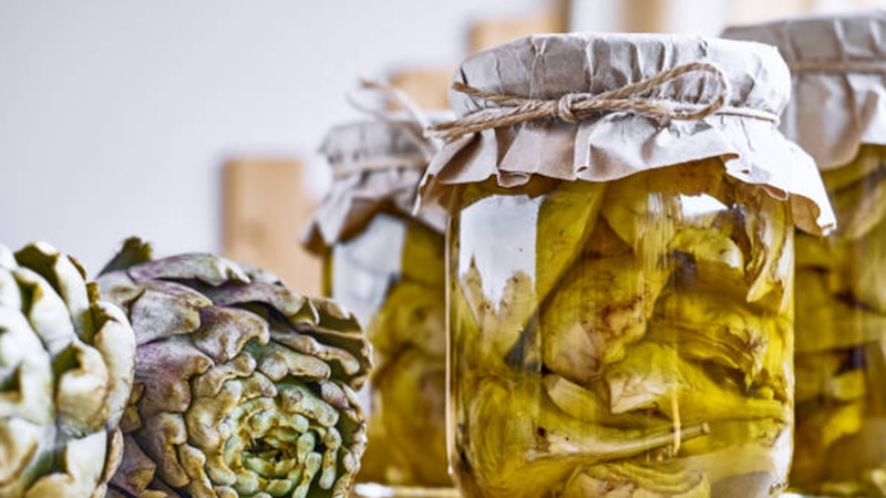 Артишоки в оливковом масле: удовольствие по-средиземноморски