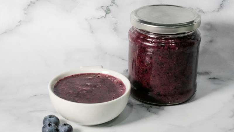 Домашняя черника с сахаром: летний дар зимой