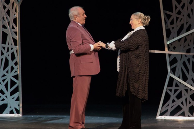 Александр Лавринович с женой Людмилой Корховой