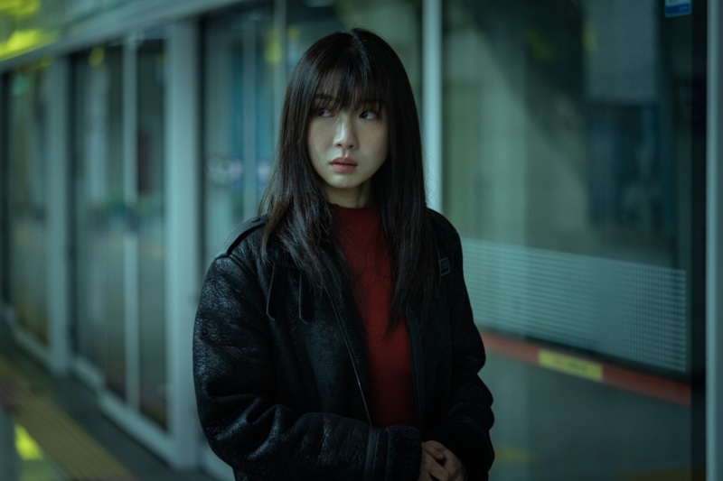 Чу Хён Ён в фильме ужасов «Поезд-призрак»