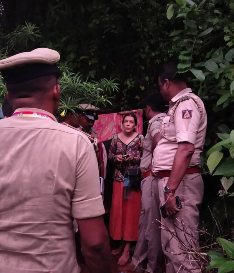 Нина Кутина в Индии