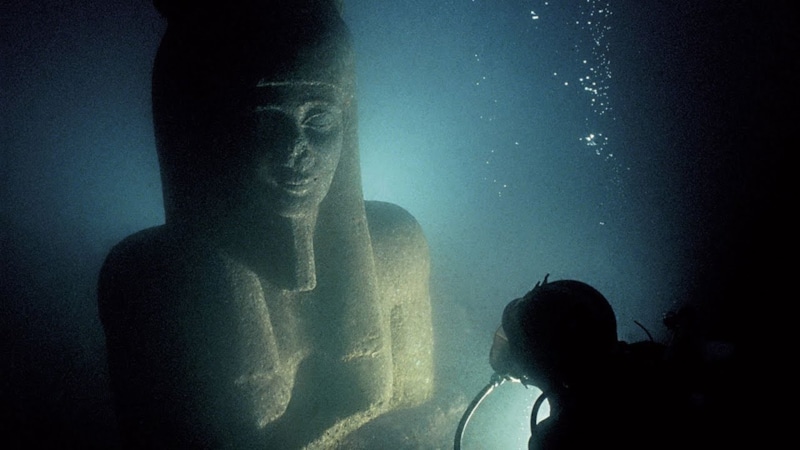 Статуи со дна: артефакты древности