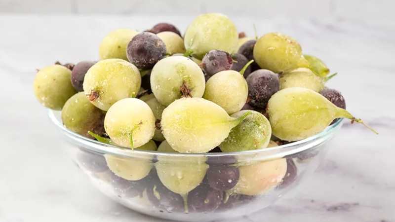 Заморозка крыжовника: лето в морозилке