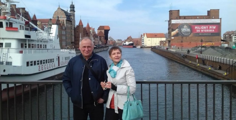 Николaй Стaткевич с женой