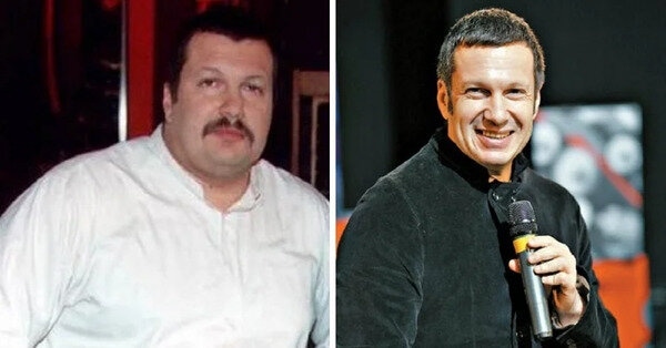 Владимир Соловьев до и после похудения Владимир Соловьев до и после похудения