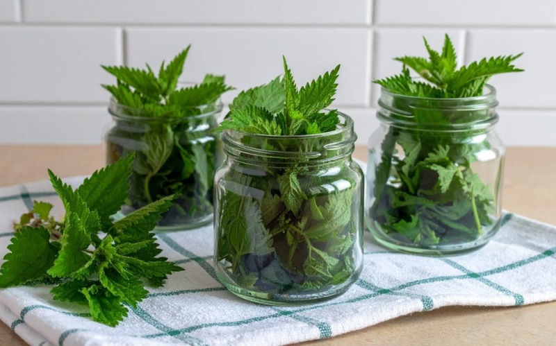 Маринованная крапива в банке: вкус весны круглый год