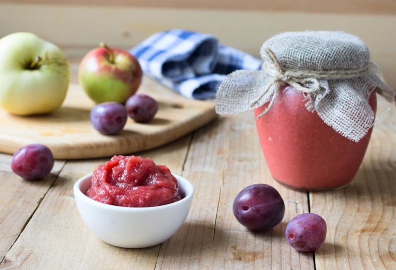 Яблочно-сливовое пюре на зиму: нежный десерт