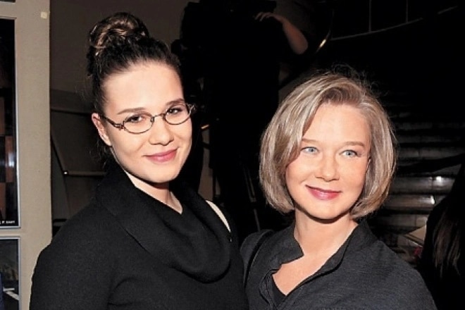 Дарья Михайлова с дочерью