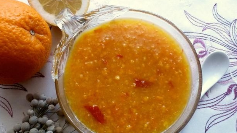 Острый апельсиновый соус: пряный акцент