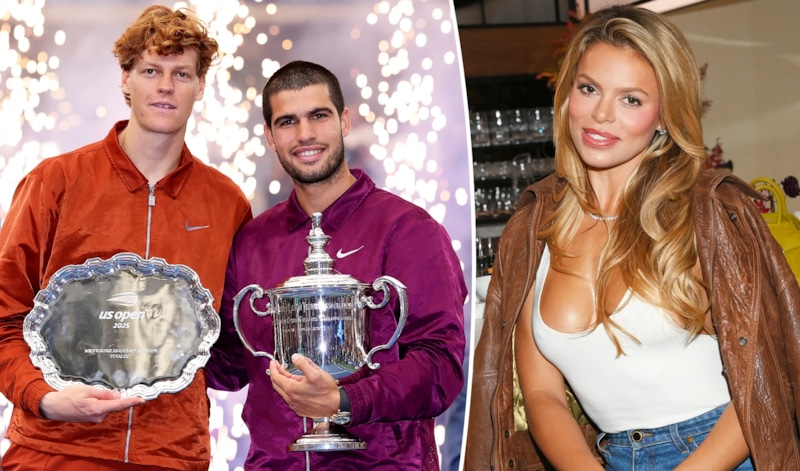 Карлос Алькарас и Янник Синнер встречаются с Брукс Надер