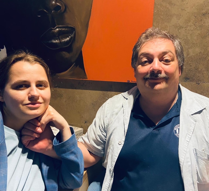 Екатерина Кевхишвили и Дмитрий Быков