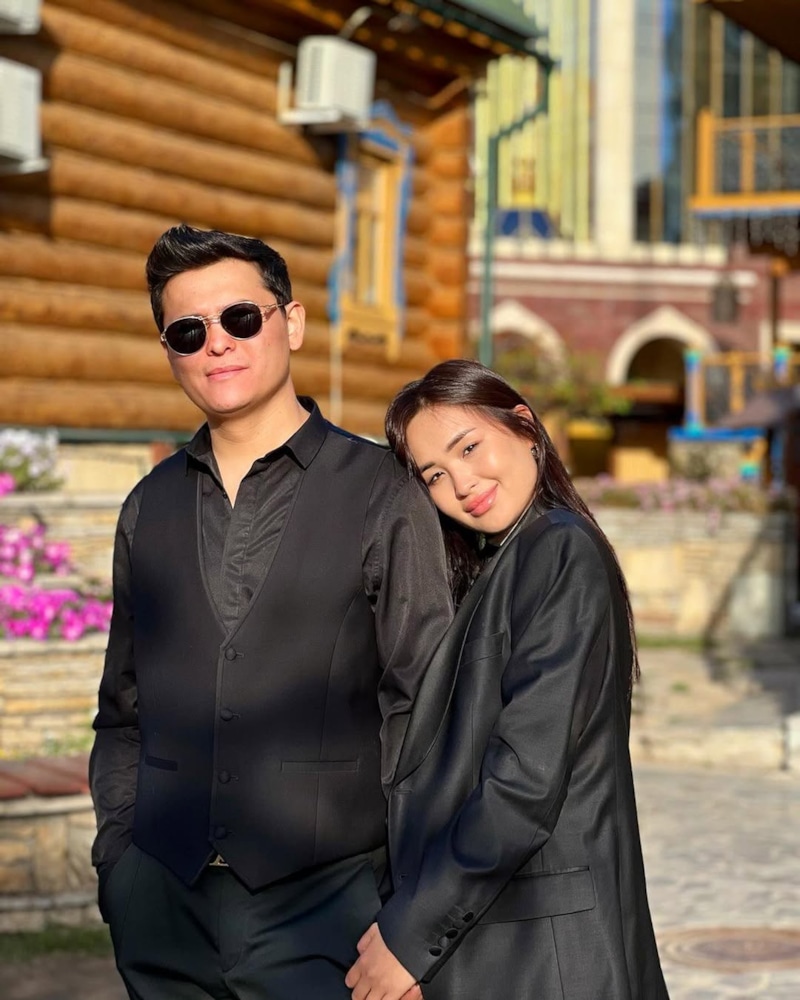 Бек Исраилов с женой