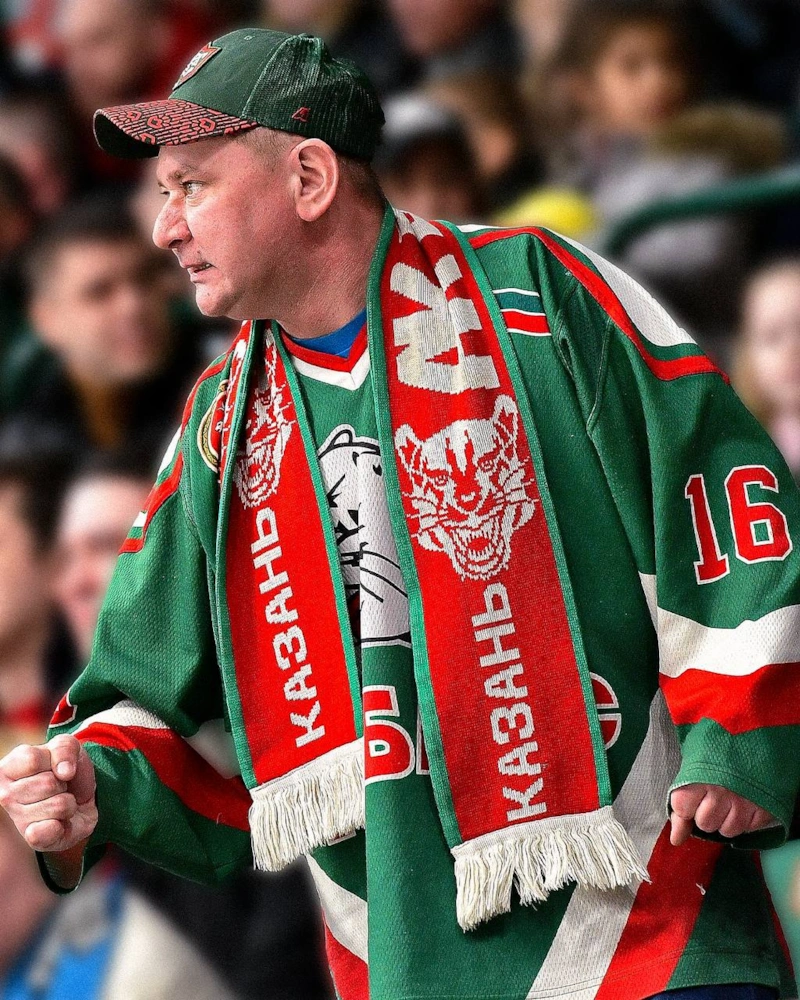 Антон Агафонов — фанат хоккейного клуба «Ак Барс»