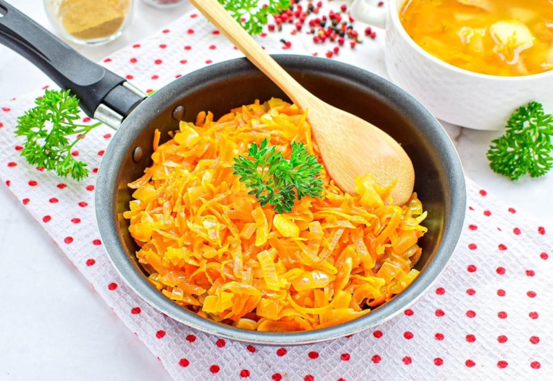 Зажарка для супа на зиму: время сэкономлено Зажарка для супа на зиму: время сэкономлено