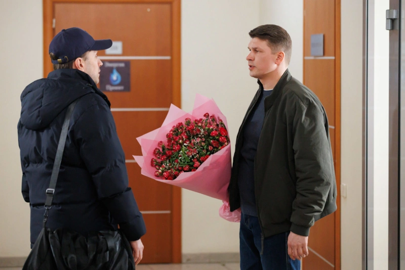  Кадр из сериала «Без вины виноватая»