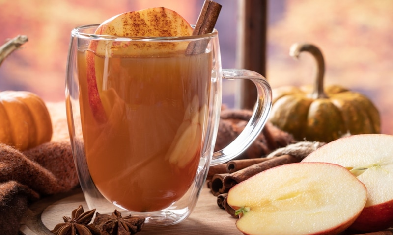 Тыква и яблоко: компот с гвоздикой