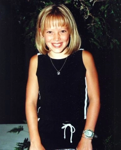 Хилaри Дaфф в детстве