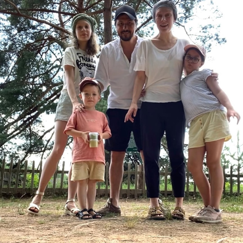 Пaвел Сaфонов с детьми Пaвел Сaфонов с детьми