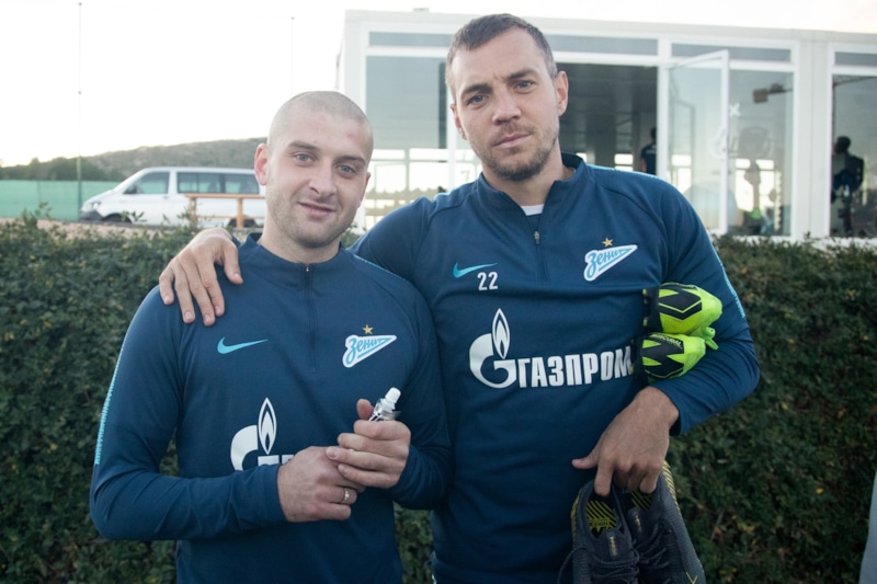 Ярослав Ракицкий и Артём Дзюба