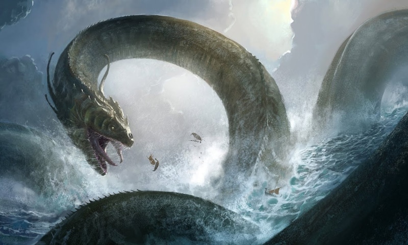 Гигантский змей в Черном море: легенда и факты