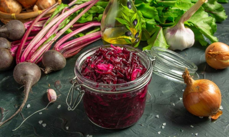 Свекла с луком: зимний гарнир Свекла с луком: зимний гарнир