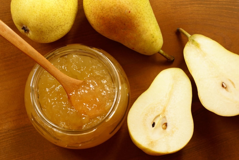 Грушевый конфитюр: сладость с имбирем