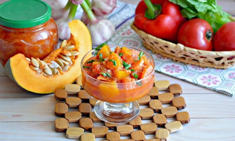 Салат из тыквы: вкус зимы