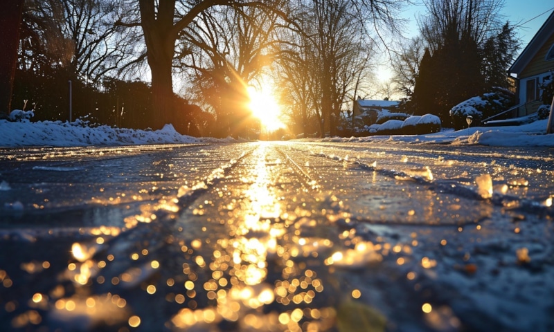 Лед делится секретами: тайна скользкой поверхности