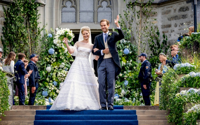 Свадьба Марии Каролины Лихтенштейнской