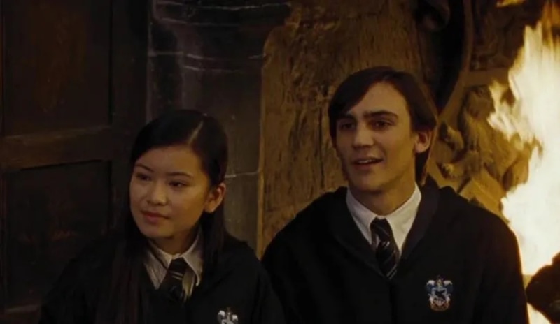 Кэти Льюнг и Генри Ллойд-Хьюз в фильме «Гарри Поттер и Кубок огня»