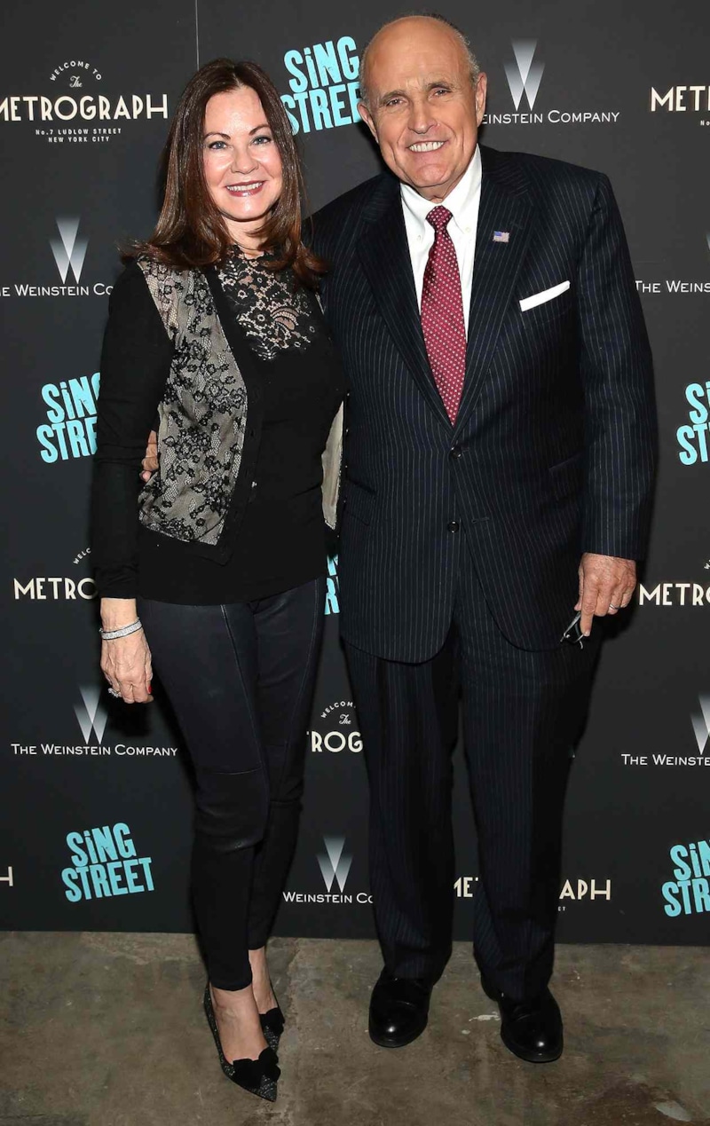 Рудольф Джулиани и его жена Джудит Натан