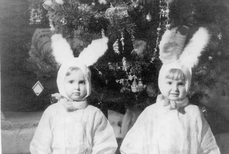 «Сестры Зайцевы» в детстве