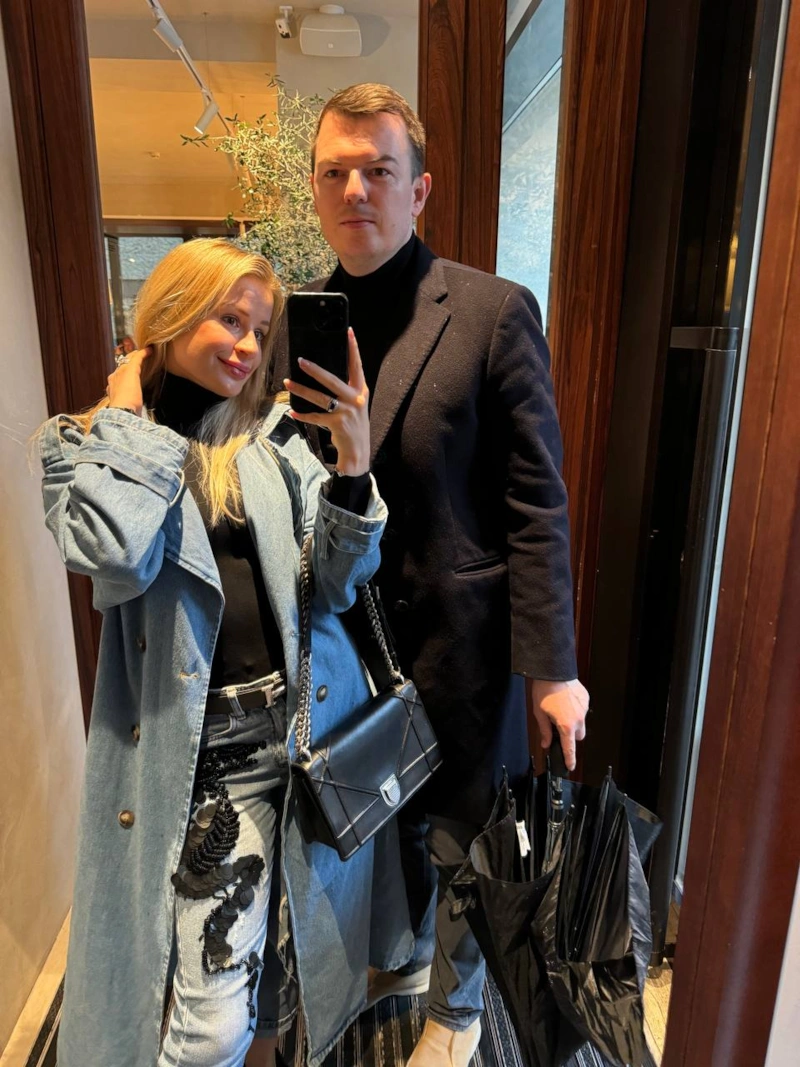 Мария Макаренко с мужем Мария Макаренко с мужем