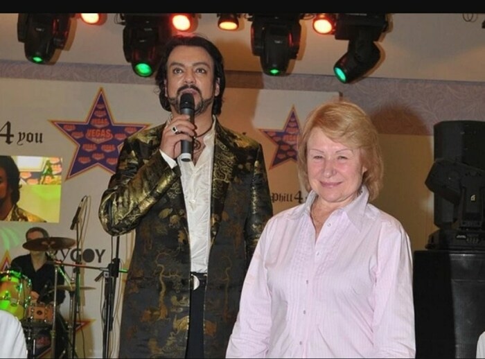 Людмила Дороднова и Филипп Киркоров