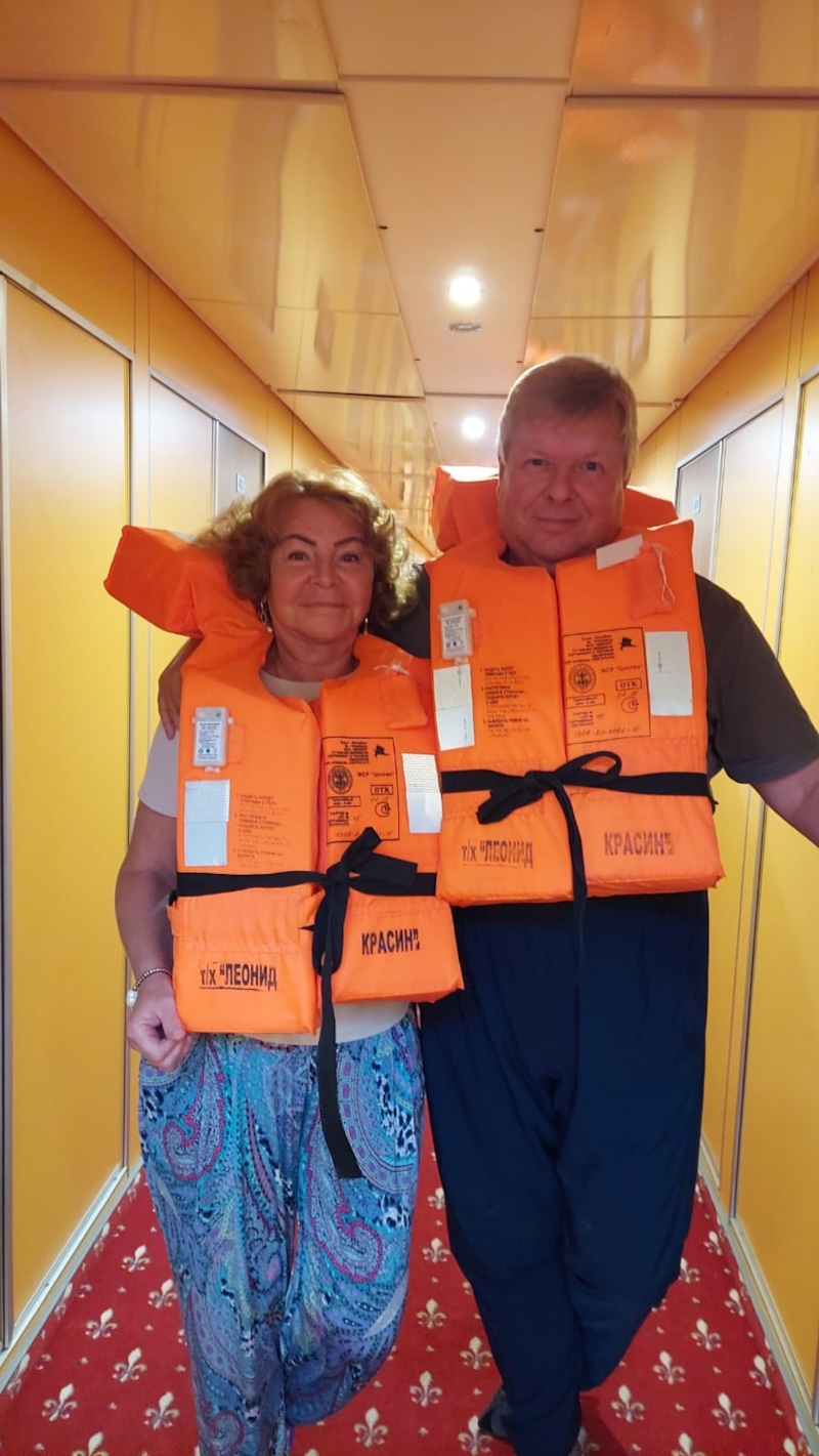 Михаил Вашуков с женой