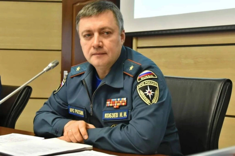 Игорь Кобзев в МЧС