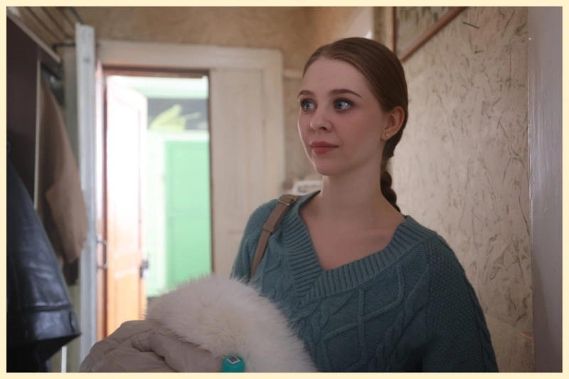 Кадр из сериала «Ангел на белой карете»