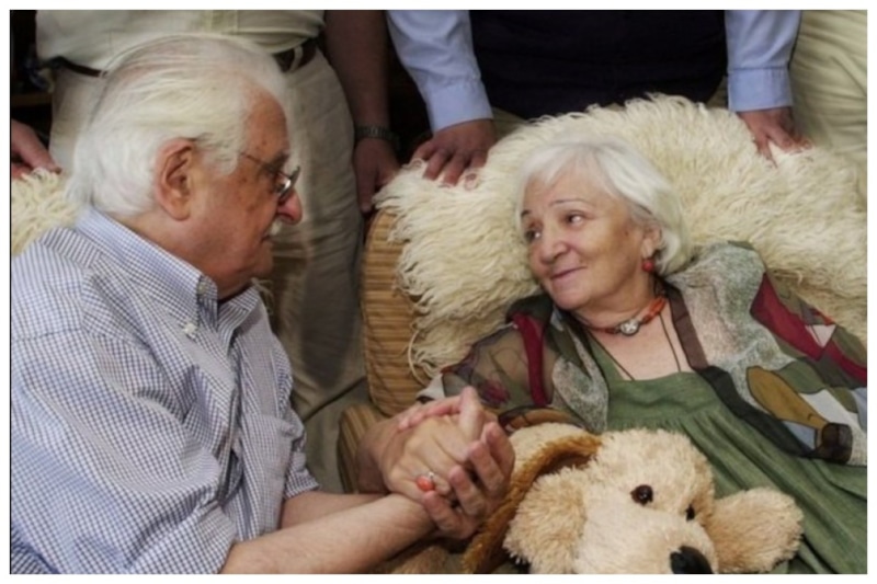 Марлен Хуциев и его жена Ирина