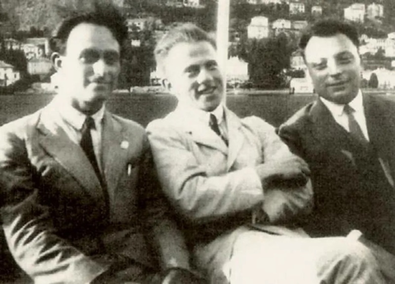 Энрико Ферми, Вернер Гейзенберг и Вольфганг Паули Энрико Ферми, Вернер Гейзенберг и Вольфганг Паули