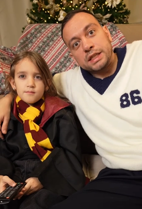 Артур Диланян с дочерью