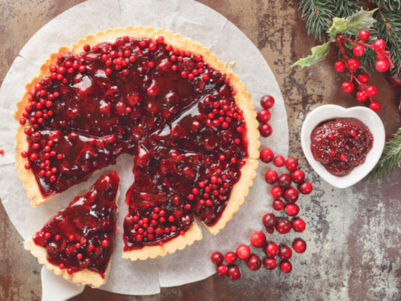 Пирог с рябиной: быстрый десерт