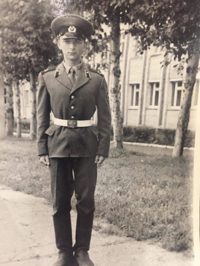 Олег Куваев в молодости