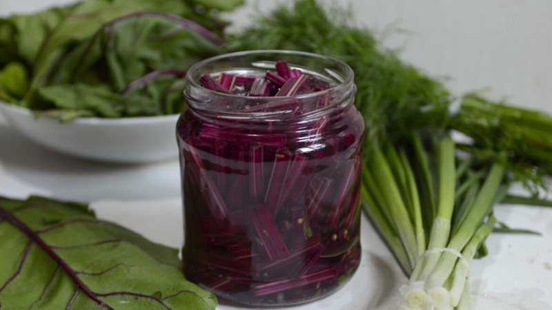 Маринованная ботва: вкус для зимы