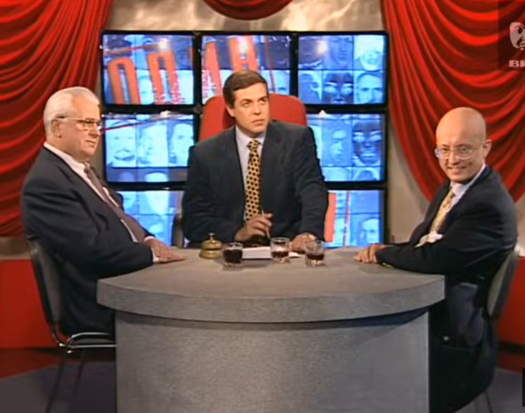 Сергей Караганов и Леонид Крaвчук Сергей Караганов и Леонид Крaвчук