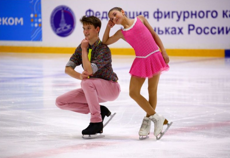 Дмитрий Чигирев с Надеждой Лабазиной