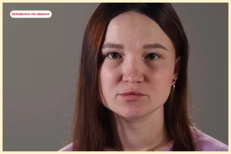 Кадр из шоу «Беременна по обману»