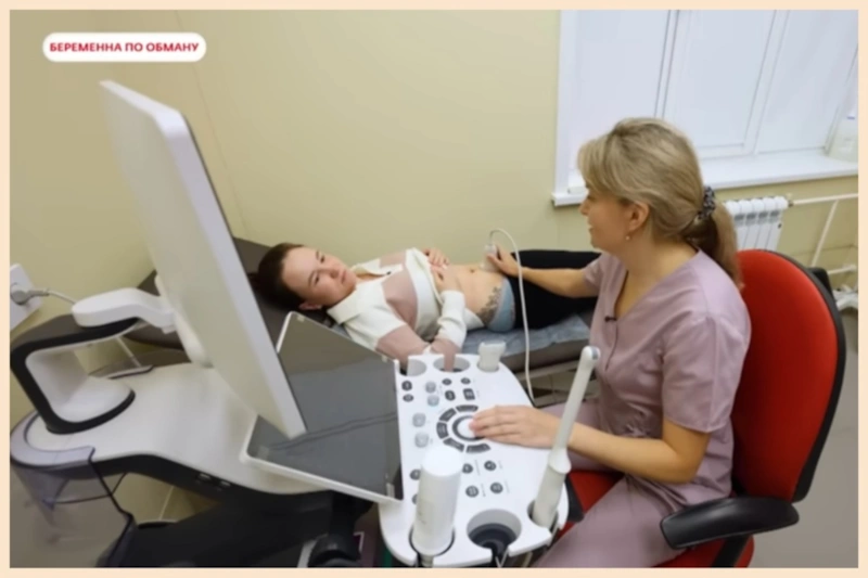 Кадр из шоу «Беременна по обману»