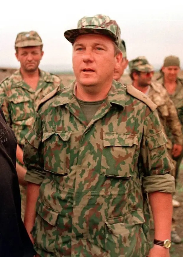 Владимир Шаманов в 90-е годы